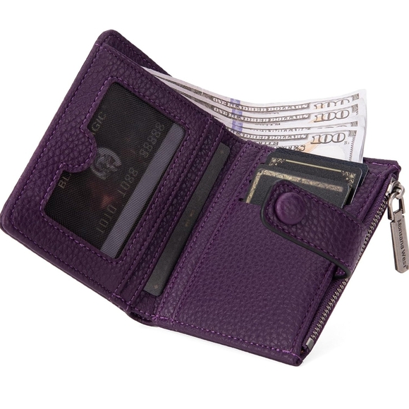 Montana West Purple Women's Wallet - Picture 3 of 6